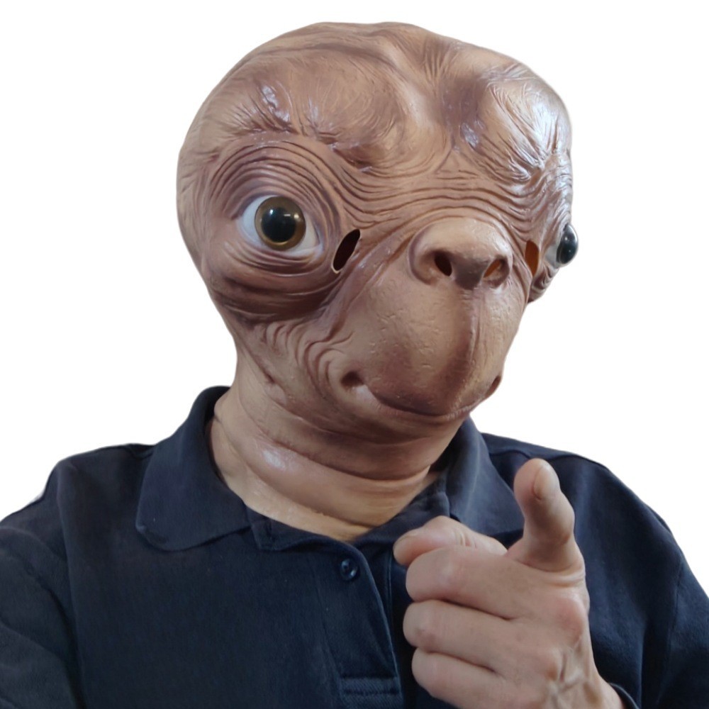 Maschera in lattice realistica - Latex Alien Mask Realistic recensione e prezzo