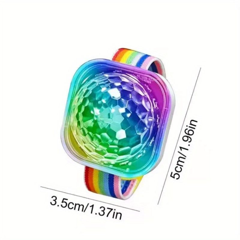Braccialetto LED Arcobaleno pe - Glow In The Dark Party Glasses recensione e prezzo