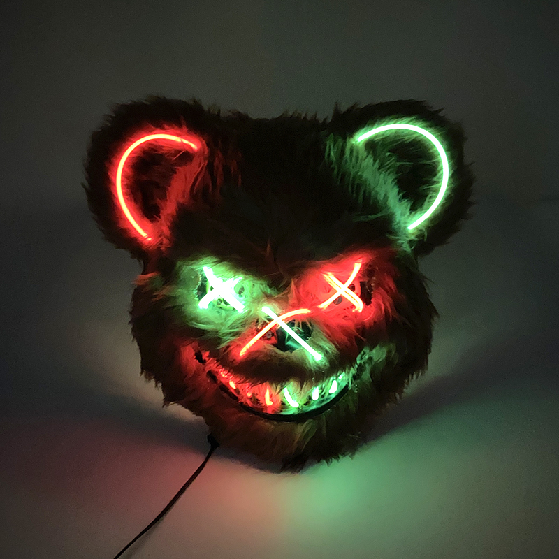 Halloween Light Up Horror Anim - Led Purge Mask Halloween recensione e prezzo