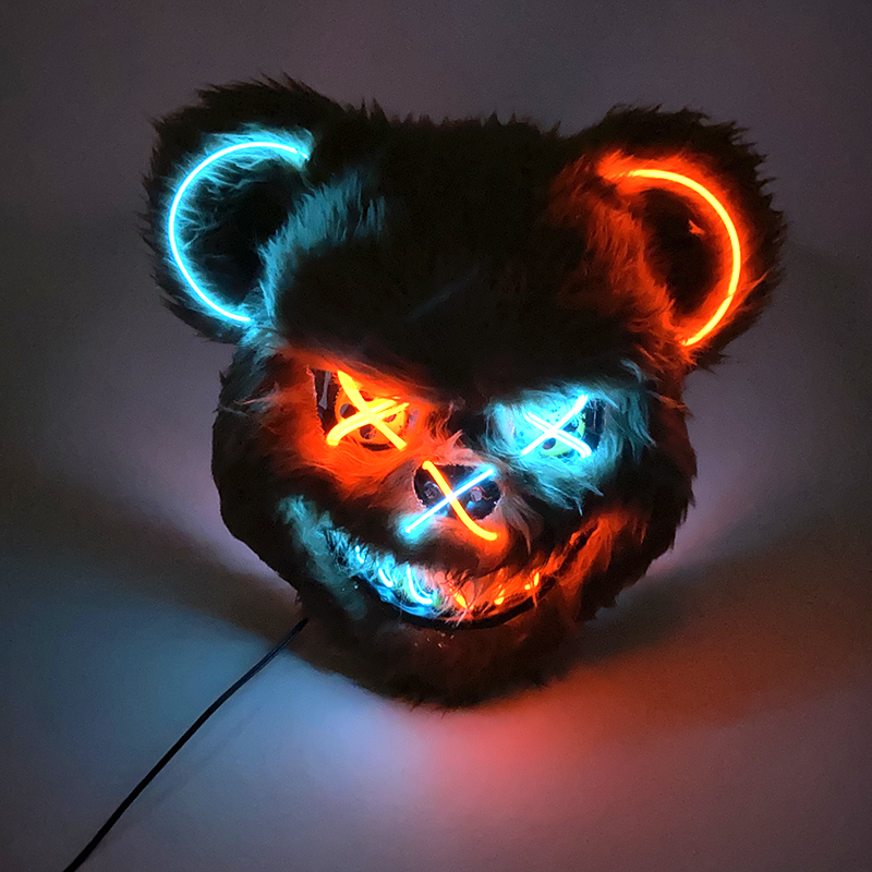 Halloween Light Up Horror Anim - Led Purge Mask Halloween recensione e prezzo