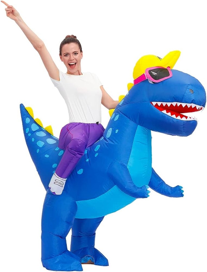 Costume da Dinosauro Gonfiabil - Inflatable Dinosaur Costume Adult recensione e prezzo
