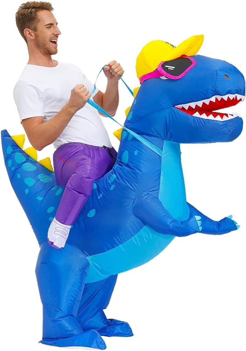Costume da Dinosauro Gonfiabil - Inflatable Dinosaur Costume Adult recensione e prezzo