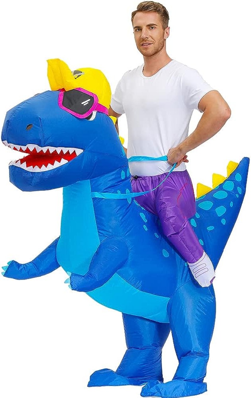 Costume da Dinosauro Gonfiabil - Inflatable Dinosaur Costume Adult recensione e prezzo