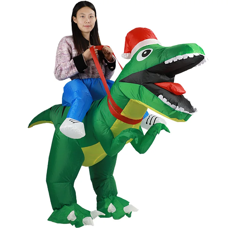Costume gonfiabile natalizio a - Inflatable Dinosaur Costume Adult recensione e prezzo